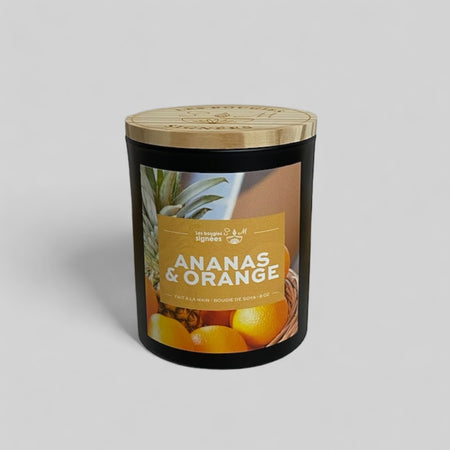 parfum, ananas orange ,  oasis , fraicheur , 8 oz, 12 oz  , meilleur vendeur, bougie , candle , agrumes , candlebusiness , ananas , orange , été