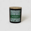 bougie  12 oz  8 oz  candle  arômes  chandelle  envoûtant  nature  puissance  puissant  soja  eucalyptus  camphré  huile essentielle  arôme naturel  salle de bain  chambre à coucher  enveloppera