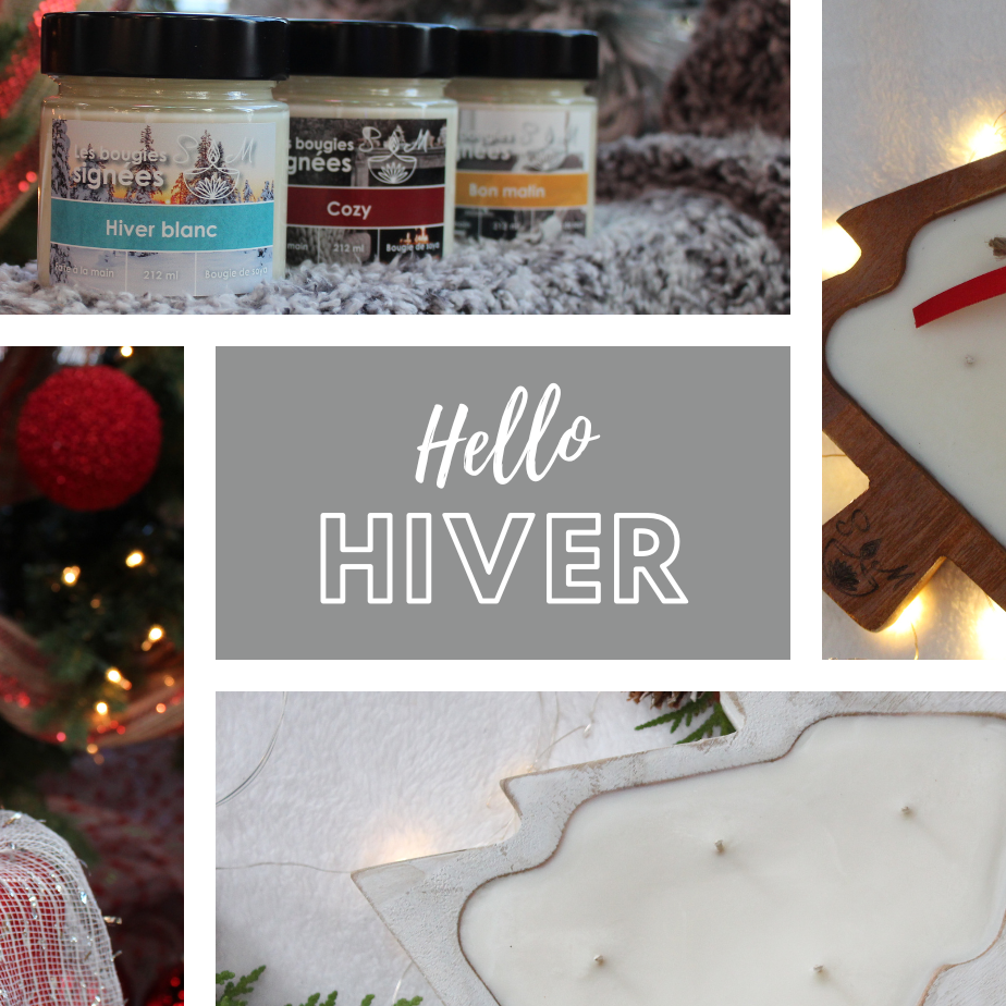 hello winter , hiver , bougie de noël , christmas gifts , produits locaux , bougie artisanal , bougie hivernal