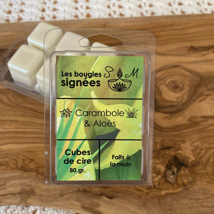 Cube de cire Carambole & Aloès