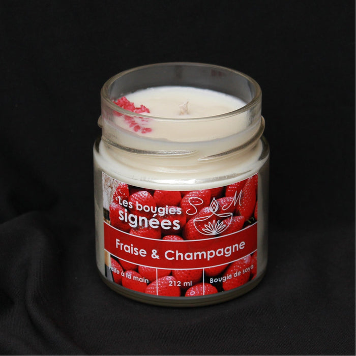Fraise et champagne
